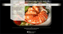 Desktop Screenshot of internationalpacificsales.com